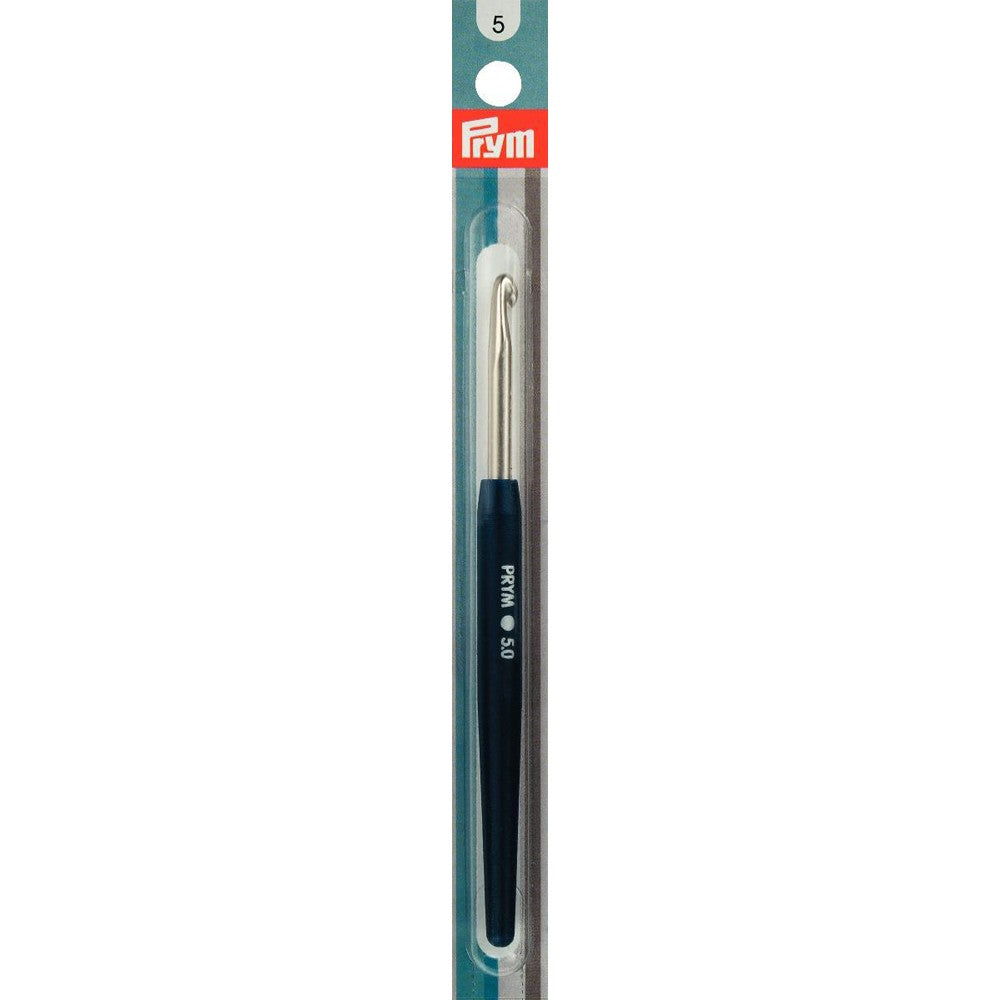 PRYM 5 mm 14 cm Siyah Silikon Saplı Yün Tığ - 195346